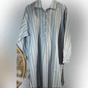 Vintage Victoria’s Secret men’s shirt gown 100% cotton shirt styled